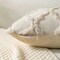 Set of 2 Beige Morrocan Decorative Pillow Covers 18x18 Inch (Beige)